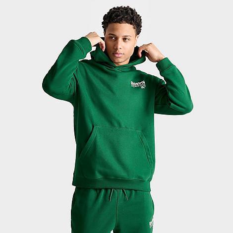 Reebok Mens Stack Logo Hoodie Product Image