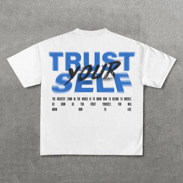 Sopula Trust Yourself Print Short Sleeve T-Shirt Product Image