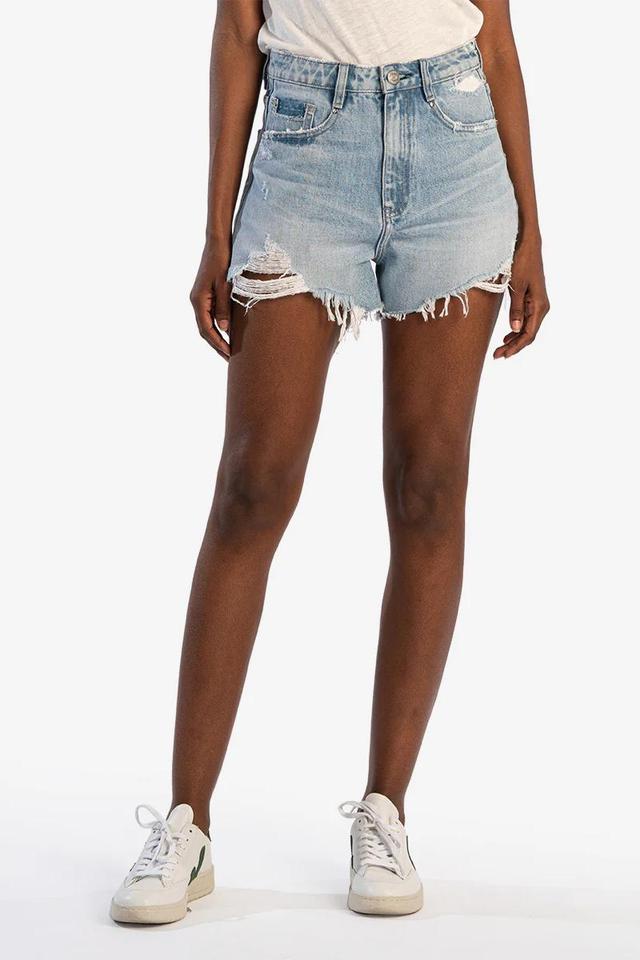 Jane Raw Hem Shorts Product Image