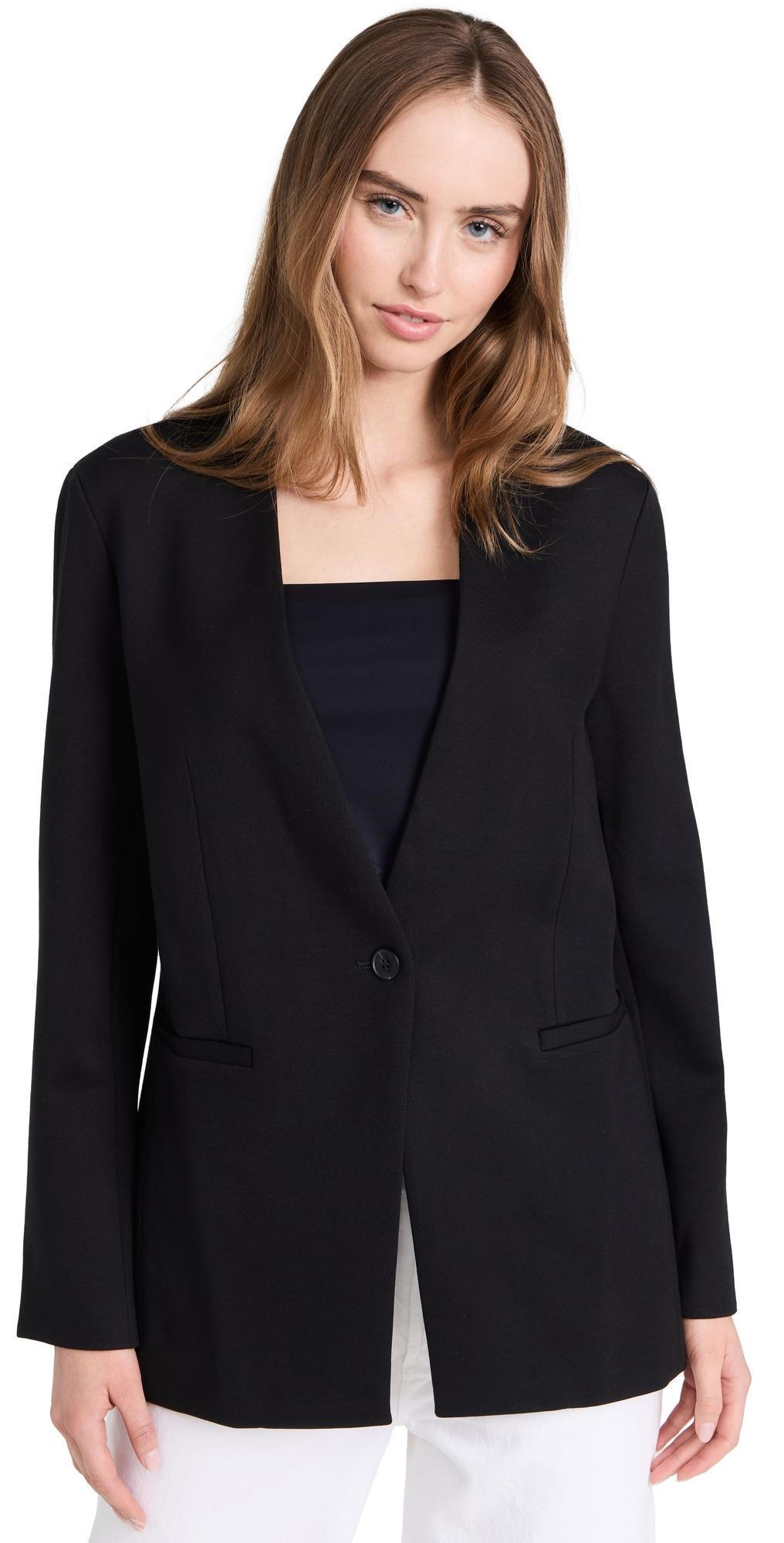 SPANX Collarless Oversize Ponte Knit Blazer Product Image