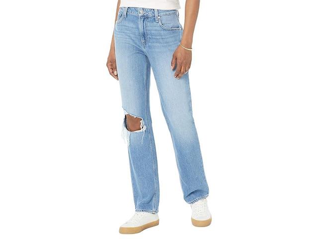 Paige Noella Straight 30 in Nathaly Destructed (Nathaly Destructed) Women's Jeans Product Image