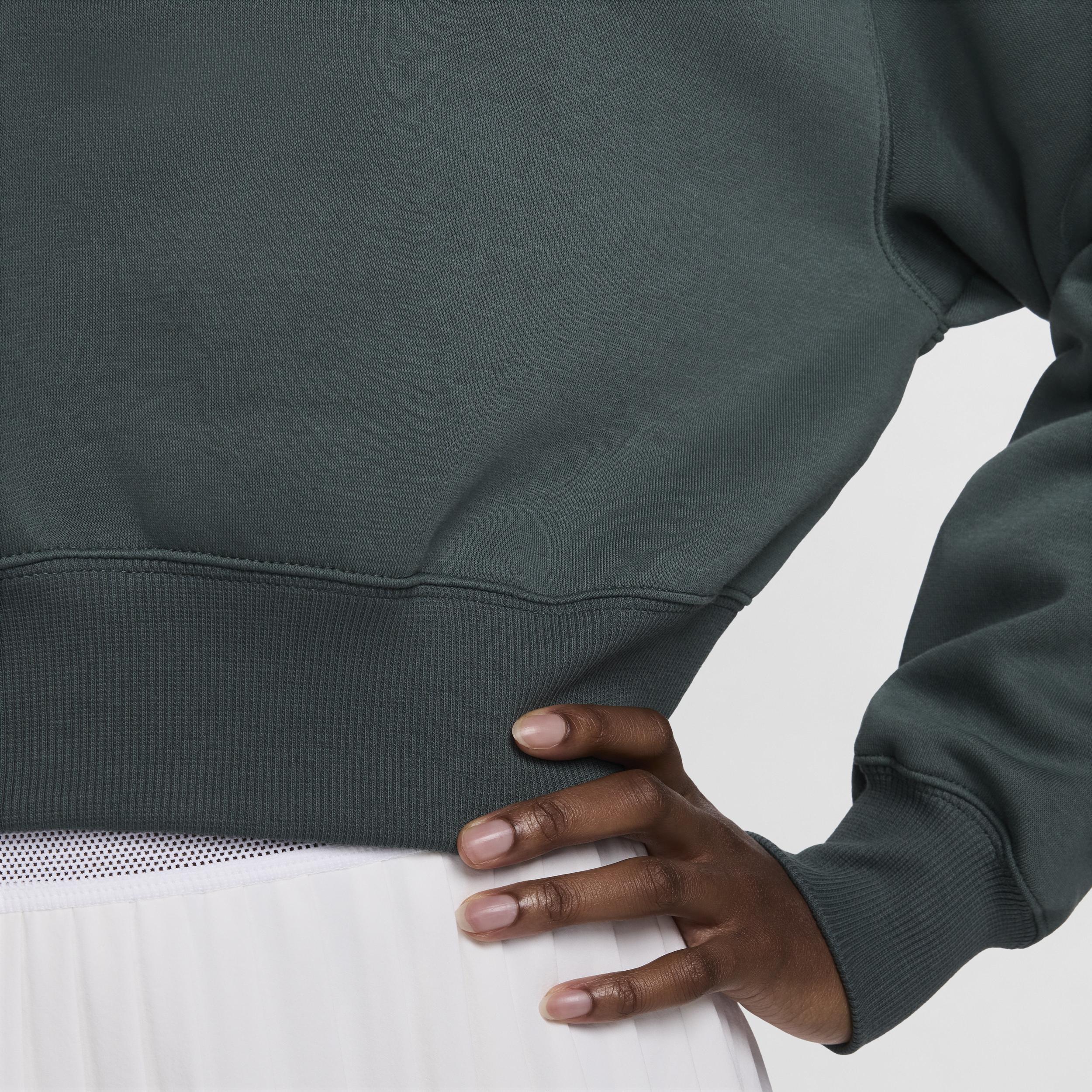 Women's Nike Sportswear Phoenix Fleece 1/2-Zip Cropped Sweatshirt Product Image