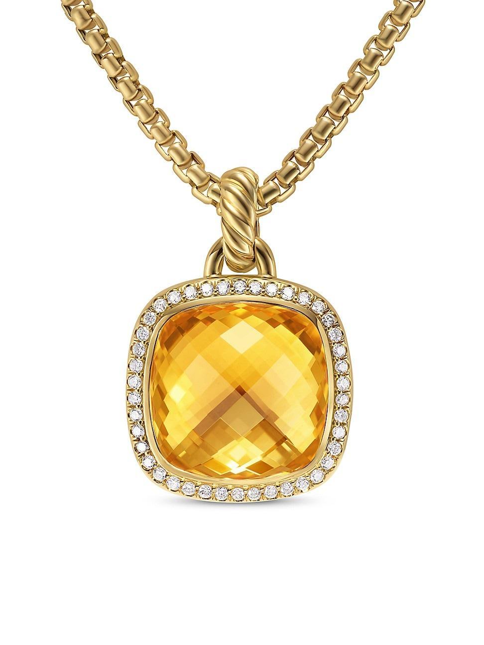 Womens Albion Pendant in 18K Yellow Gold Product Image