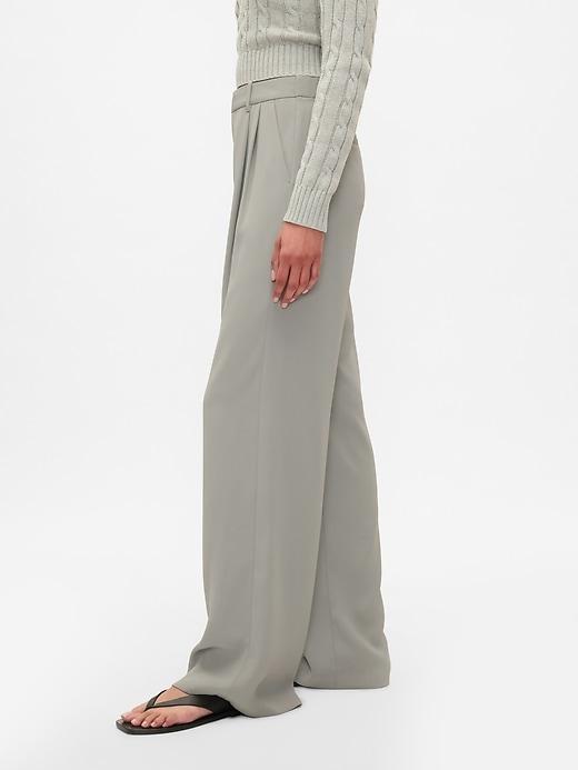 365 High Rise Pleated Trousers Product Image