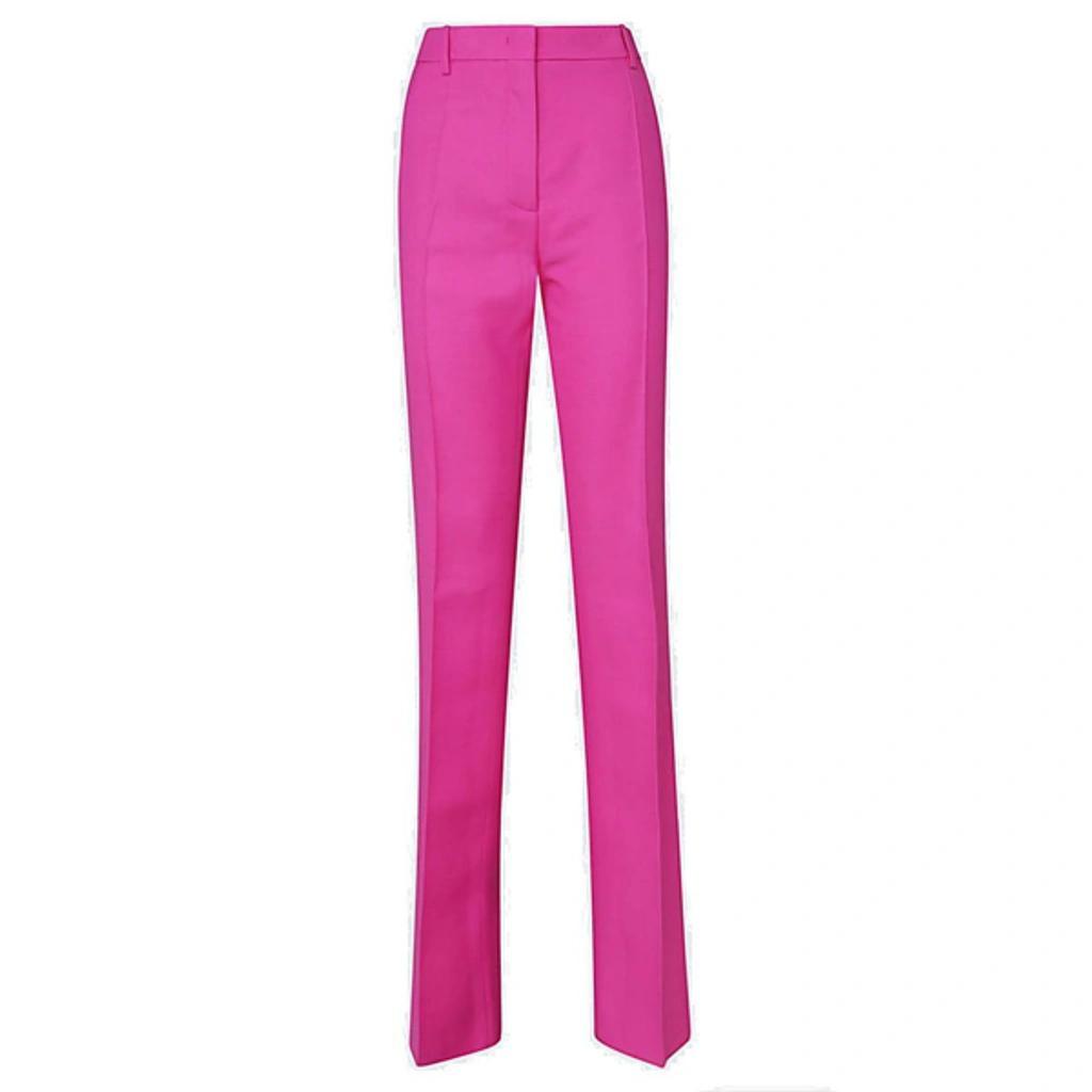 High-waist Tailored Trousers In Pink product image