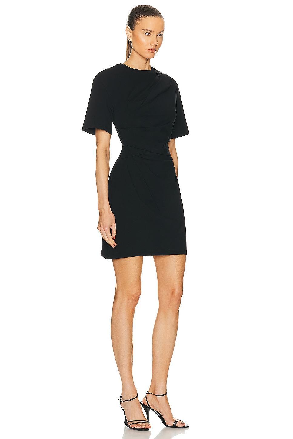 SIMKHAI Zeus Draped T-Shirt Dress Product Image