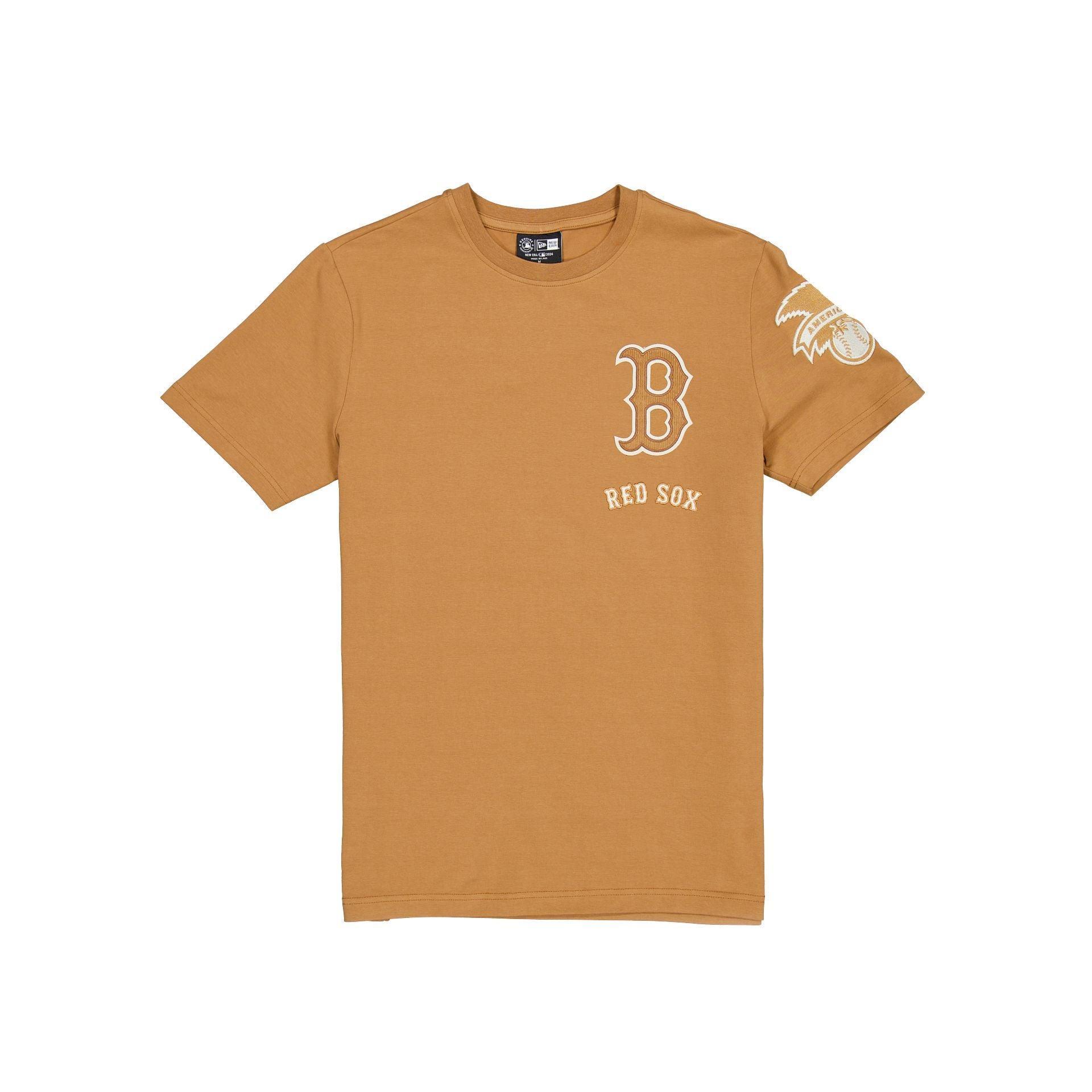 New York Mets Light Bronze Logo Select T-Shirt Male Product Image