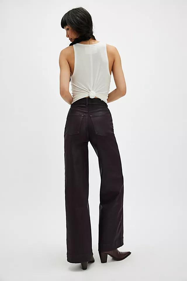 DL1961 Hepburn Coated Wide-Leg Jeans Product Image