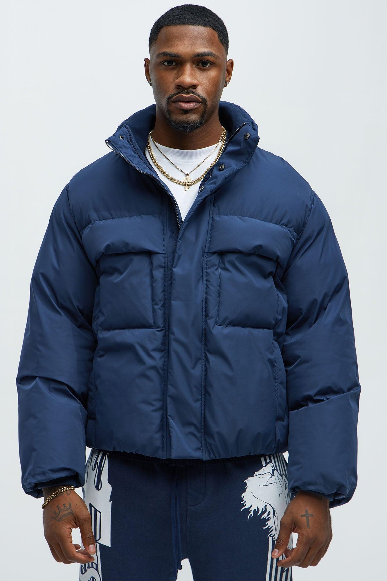 The Proudest Puffer Jacket - Navy Product Image