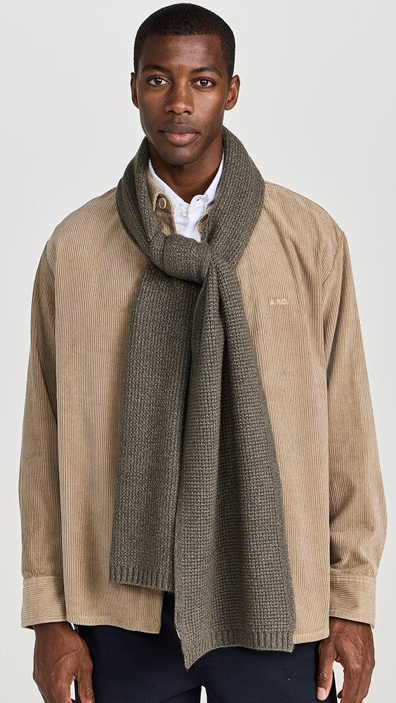 Faherty Jackson Waffle Scarf | Shopbop Product Image