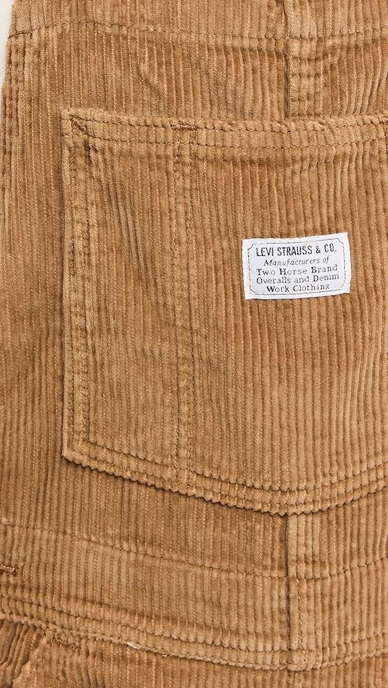 Levi's Full Length Baggy Corduroy Overalls | Shopbop Product Image