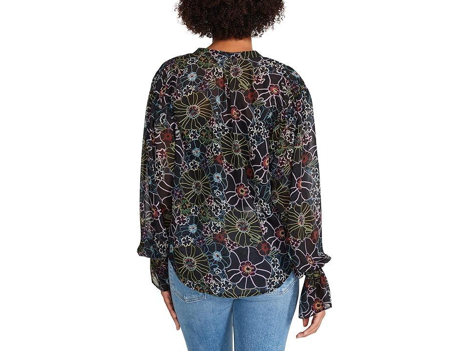 Steve Madden Camella Blouse Multi) Women's Clothing Product Image