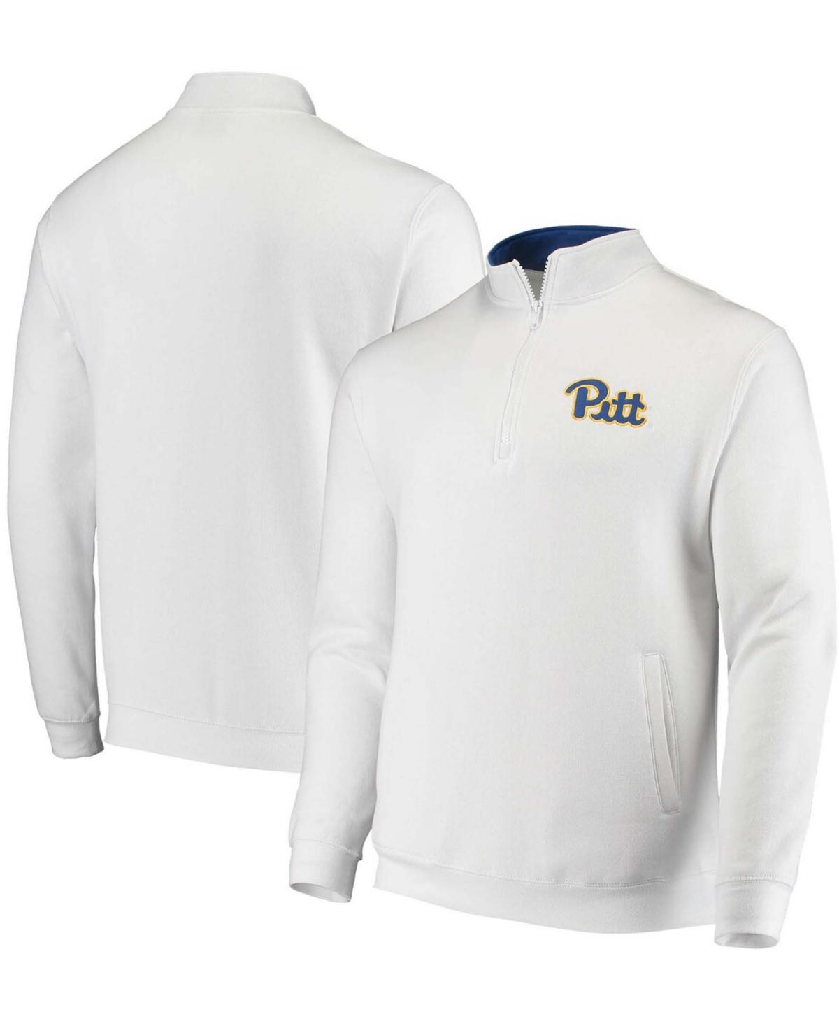 Mens White Pitt Panthers Tortugas Logo Quarter-Zip Jacket Product Image