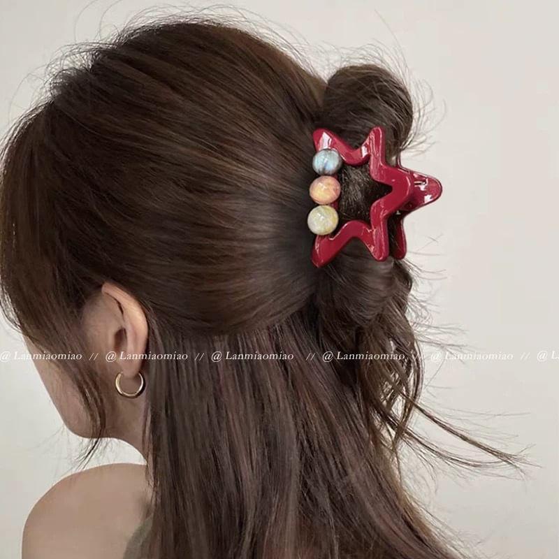 Beaded Star Hair Claw Product Image