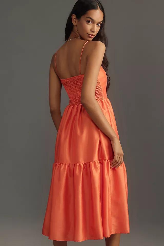 Hutch Tommy Bare Sleeveless Tiered Midi Dress Product Image