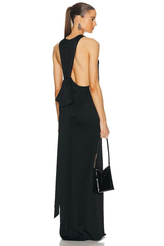 Satin Maxi Dress Product Image