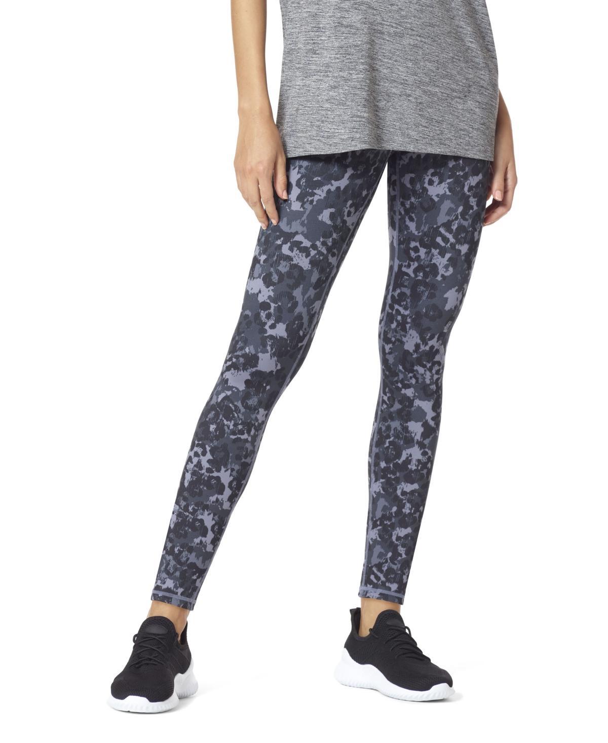 Hue Womens Reversible Animal Print Skimmer Leggings Product Image