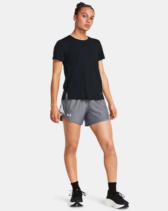 Womens UA Fly-By Heather 3 Shorts Product Image