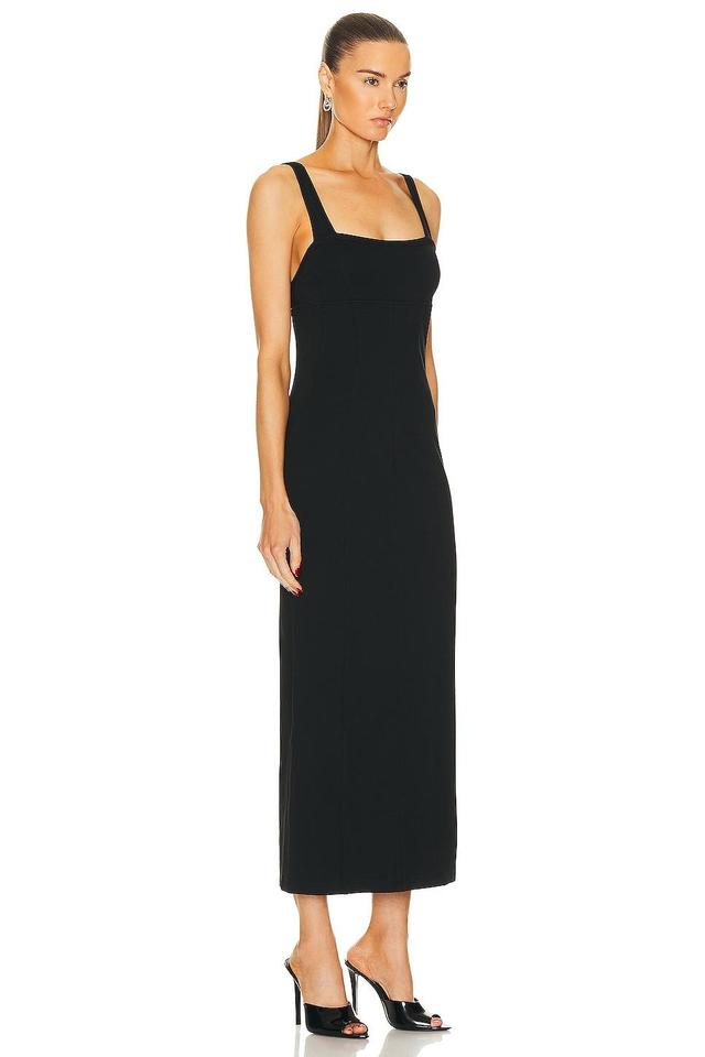 Womens Cut-Out Ponte Maxi Dress Product Image