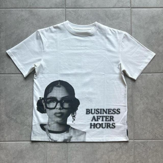 Street Business After Hours Graphics Casual Short Sleeve T-Shirt Product Image