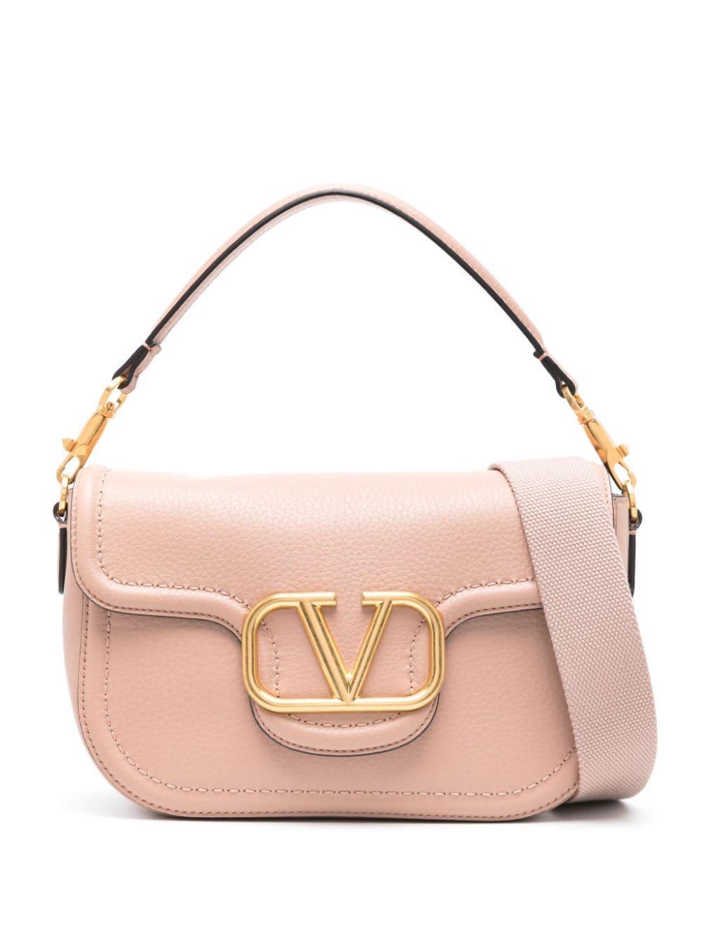 Pink Alltime Leather Shoulder Bag Product Image