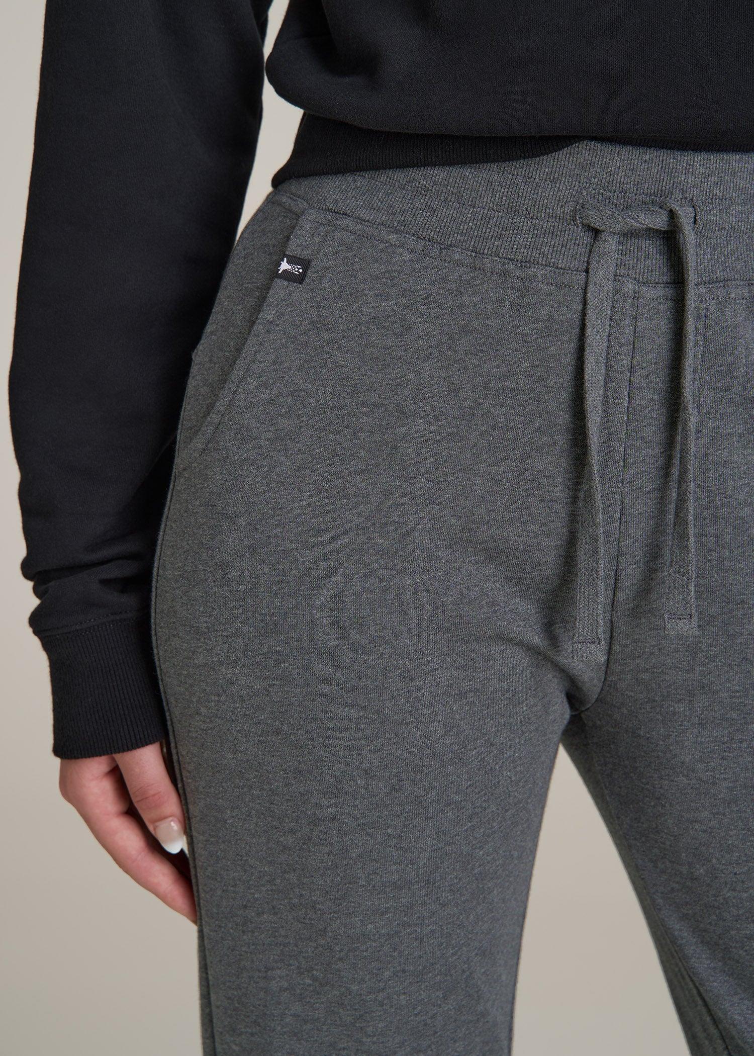 Wearever 2.0 French Terry Joggers for Tall Women in Charcoal Mix Product Image