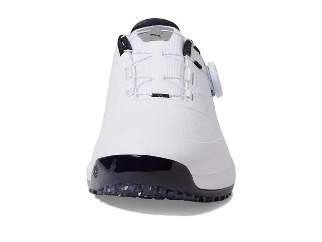 PUMA Golf Alphacat Nitro Disc (Puma White/Puma Black/Gum) Men's Shoes Product Image