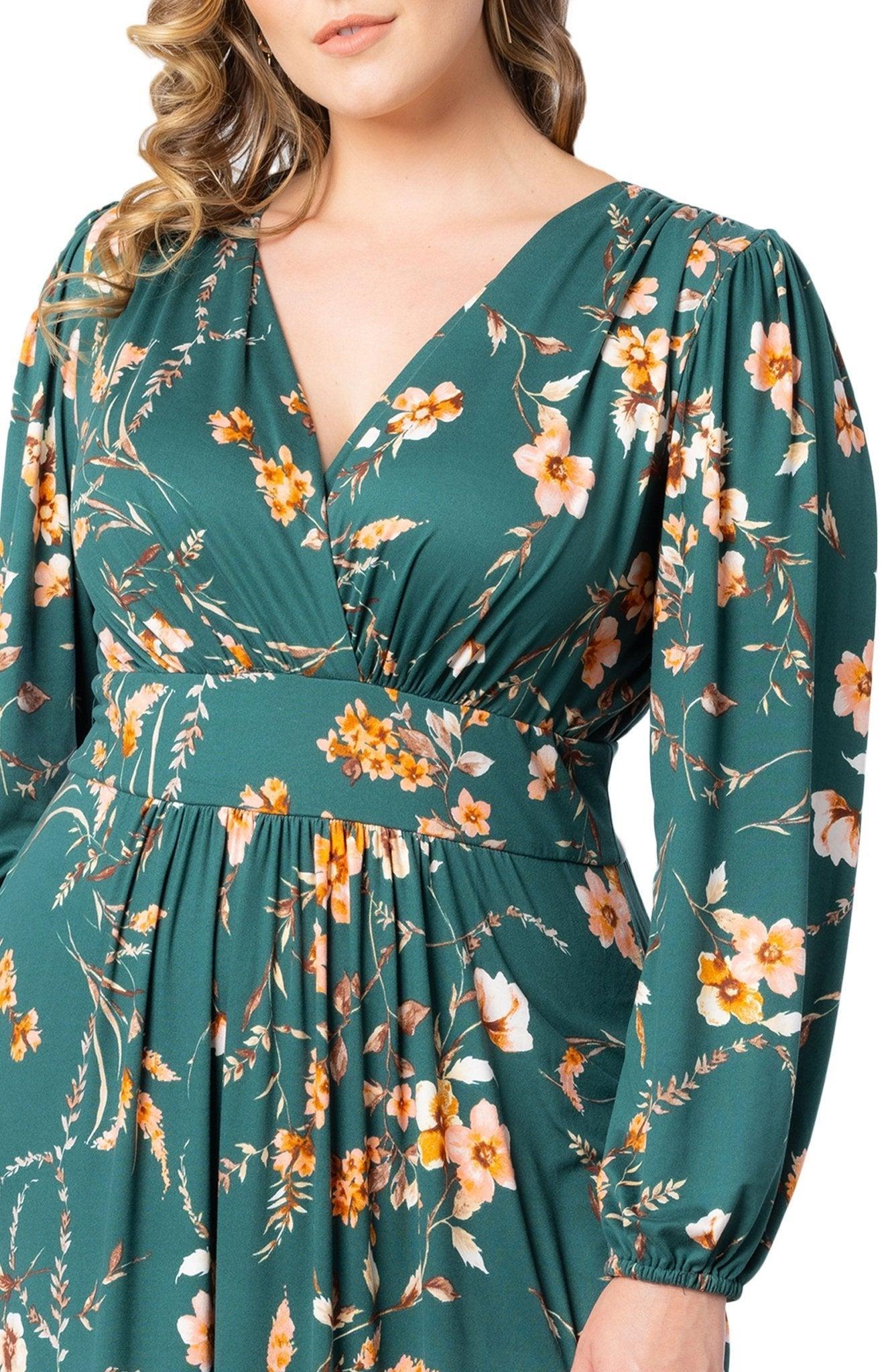 Kelsey Long Sleeve Maxi Dress - Plus Product Image