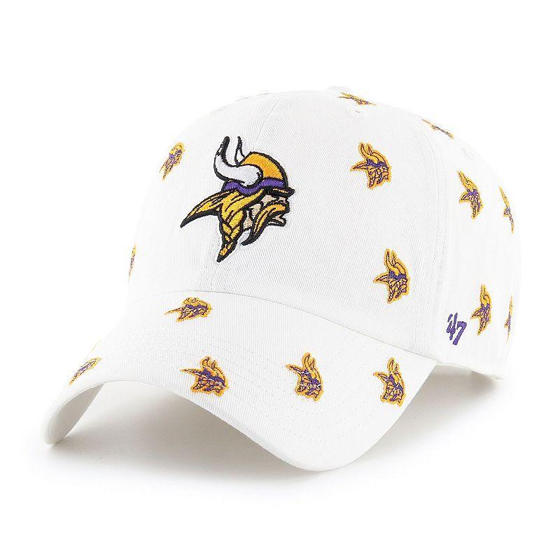 Womens 47 Minnesota Vikings Confetti Clean Up Adjustable Hat Product Image