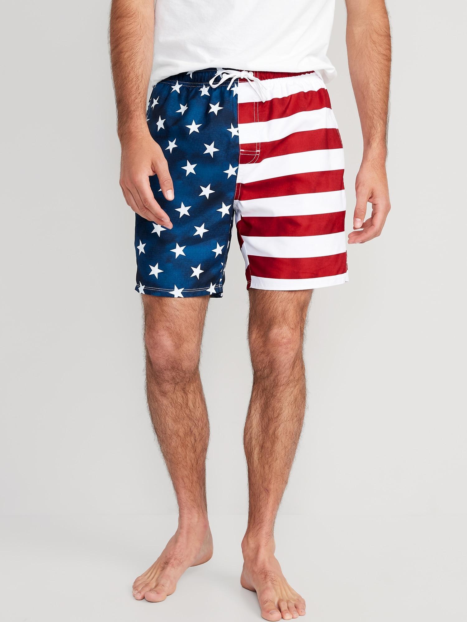 Printed Swim Trunks --7-inch inseam Product Image