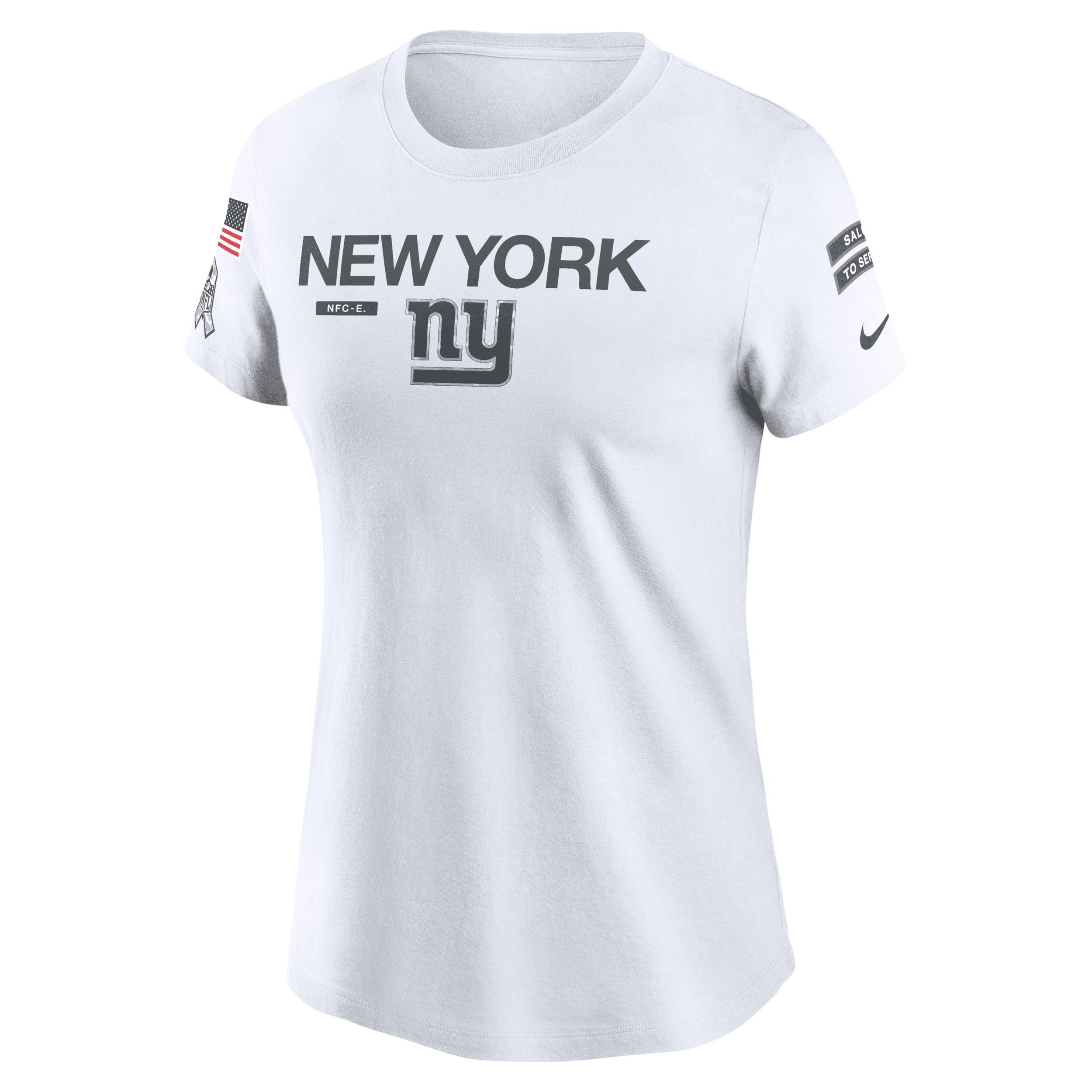 New York Giants Salute to Service Legend Nike Womens NFL T-Shirt Product Image