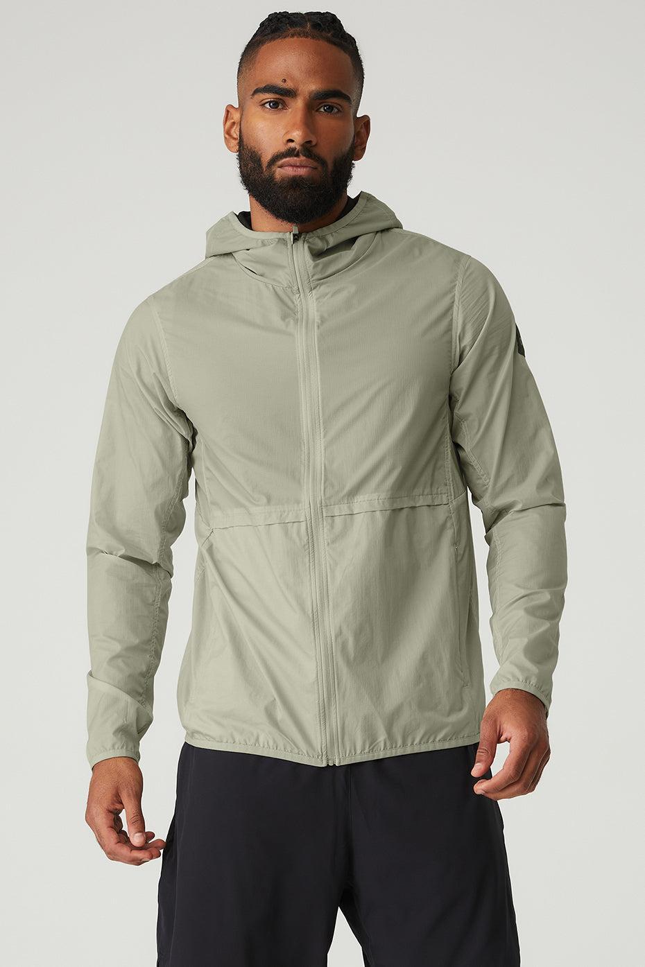 Repeat Running Jacket - Limestone Male Product Image