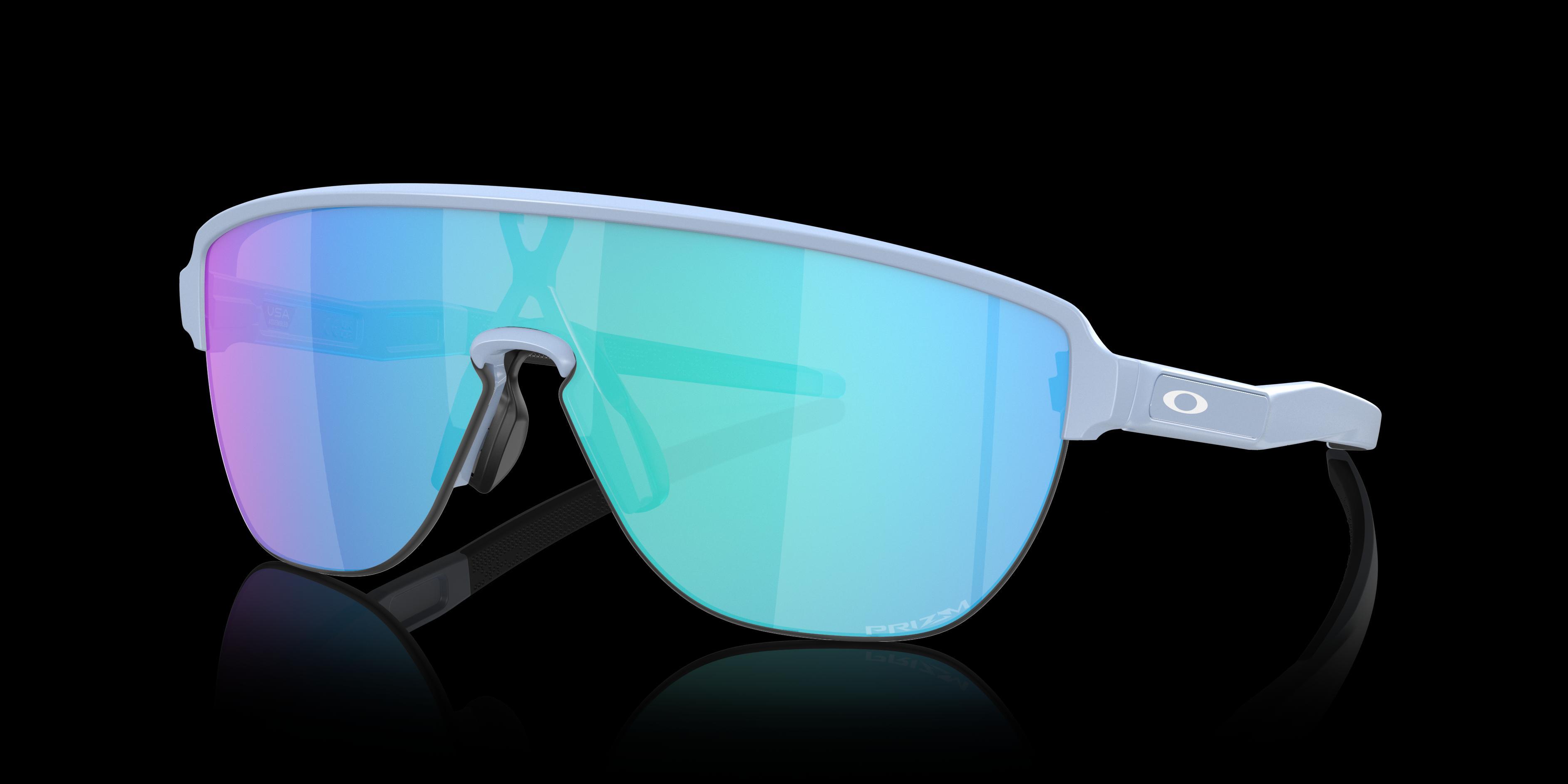 Oakley Corridor 142mm Semi Rimless Prizm Polarized Shield Sunglasses Product Image