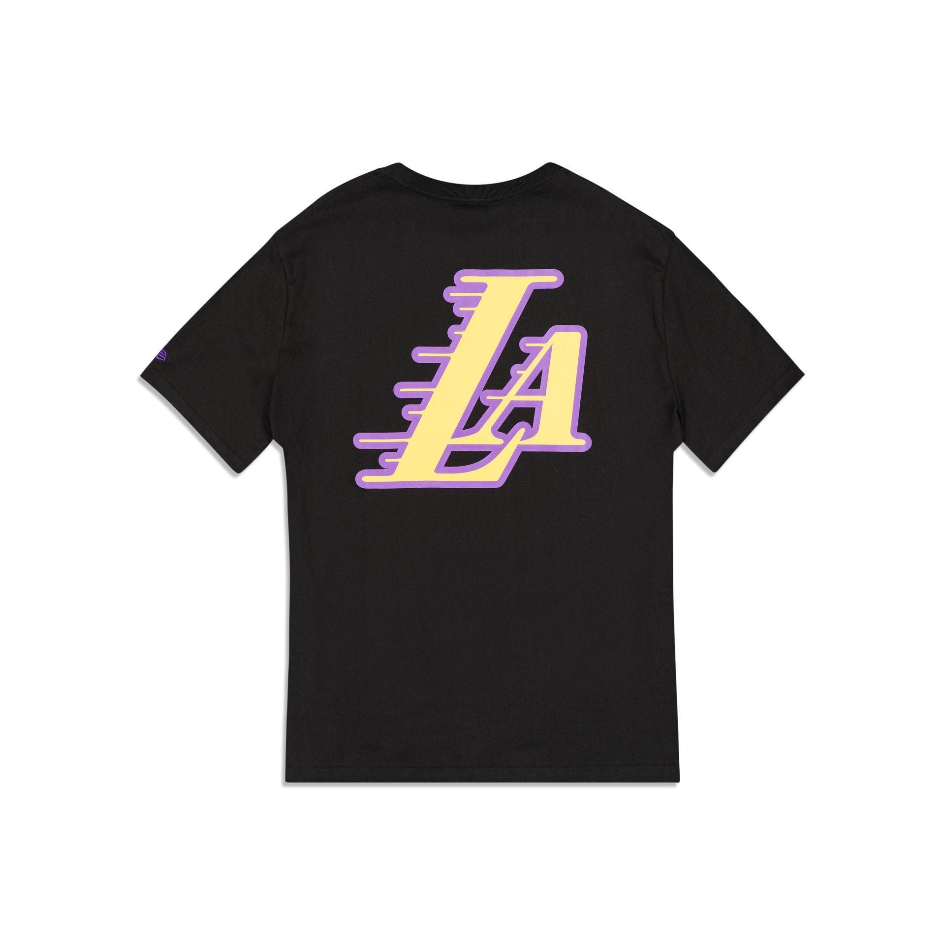 Los Angeles Lakers 2023 City Edition Black T-Shirt Male Product Image