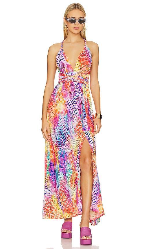 Dancing Queen Convertible Maxi Dress Product Image