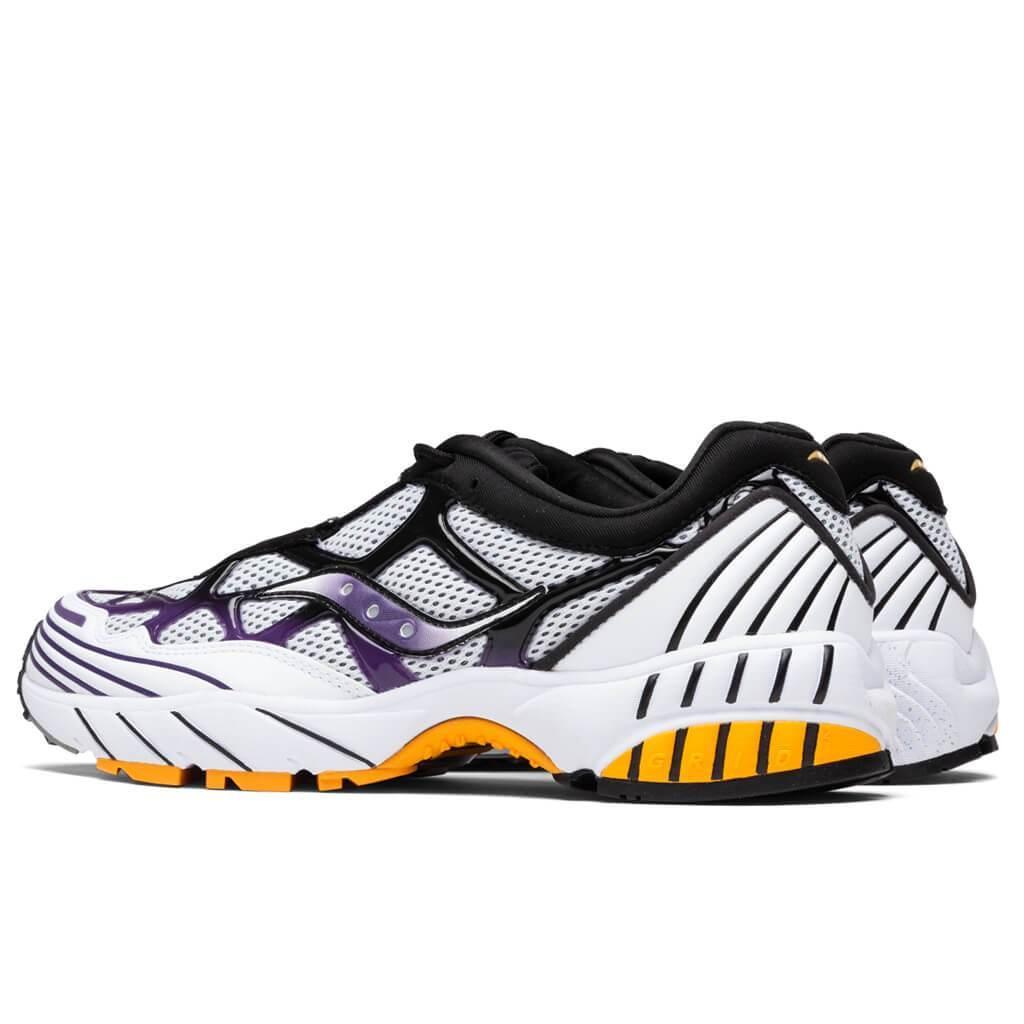 Grid Web - White/Purple/Yellow Male Product Image