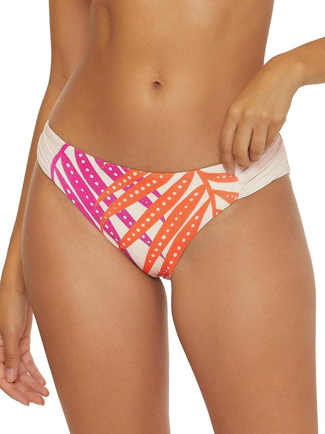 Womens Sheer Tropics Bikini Bottom Product Image