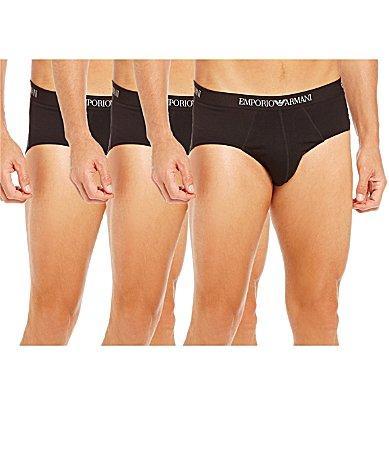 Emporio Armani Pure Cotton Briefs Assorted 3 Product Image