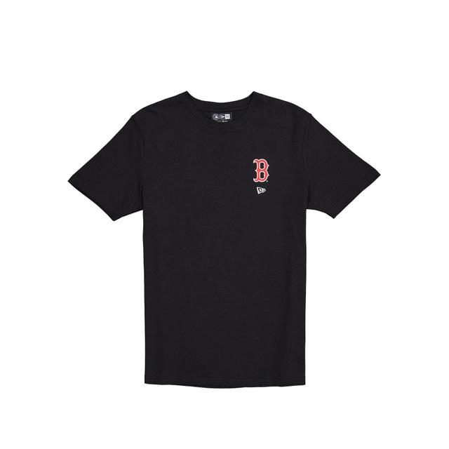 Boston Red Sox Logo Essentials Black T-Shirt Male Product Image