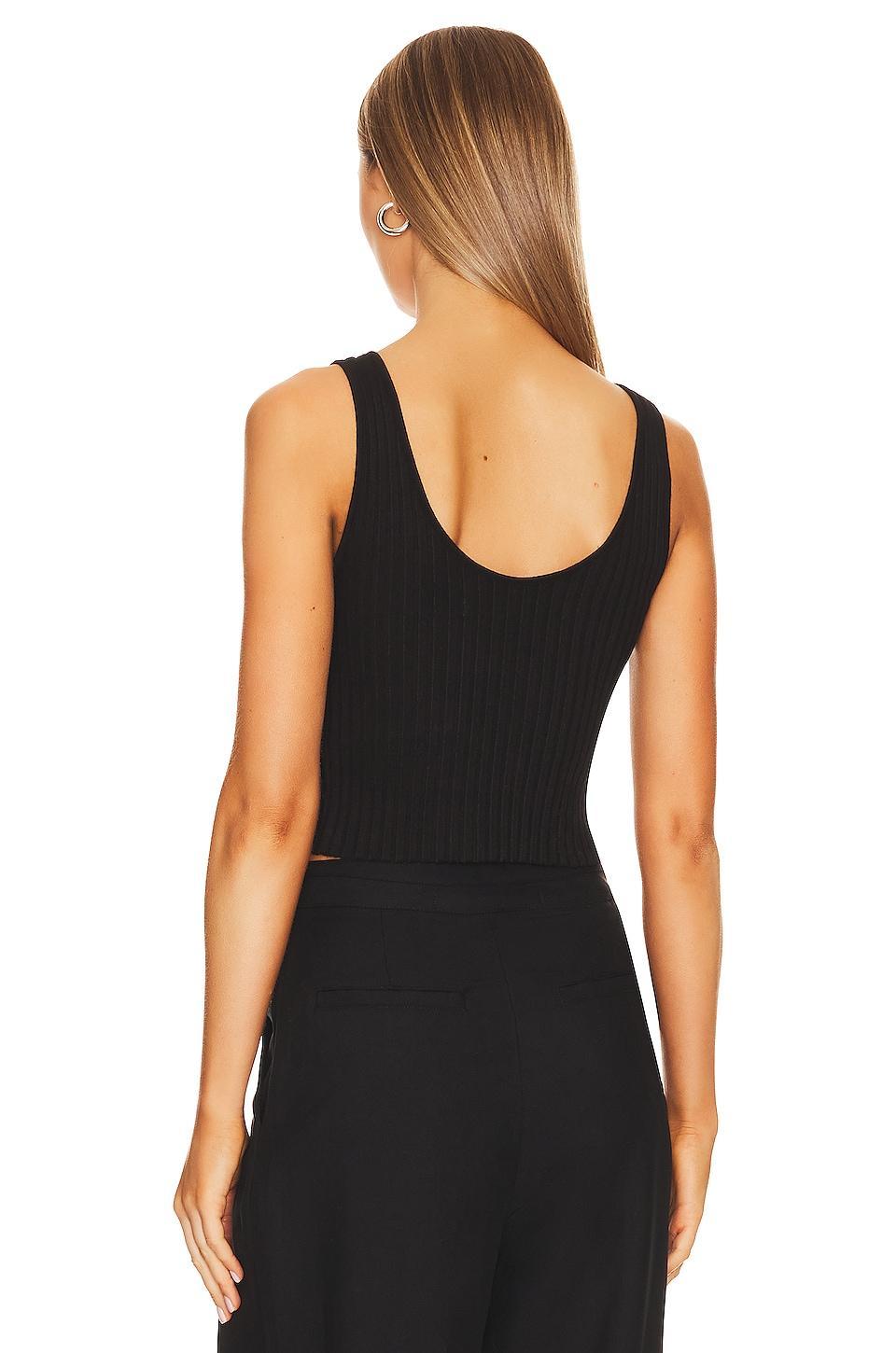 Cropped Scoop Tank Enza Costa Product Image