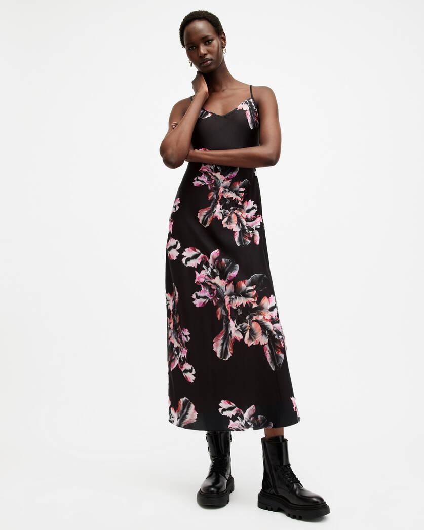 Bryony V-Neck Maxi Slip Dress Product Image