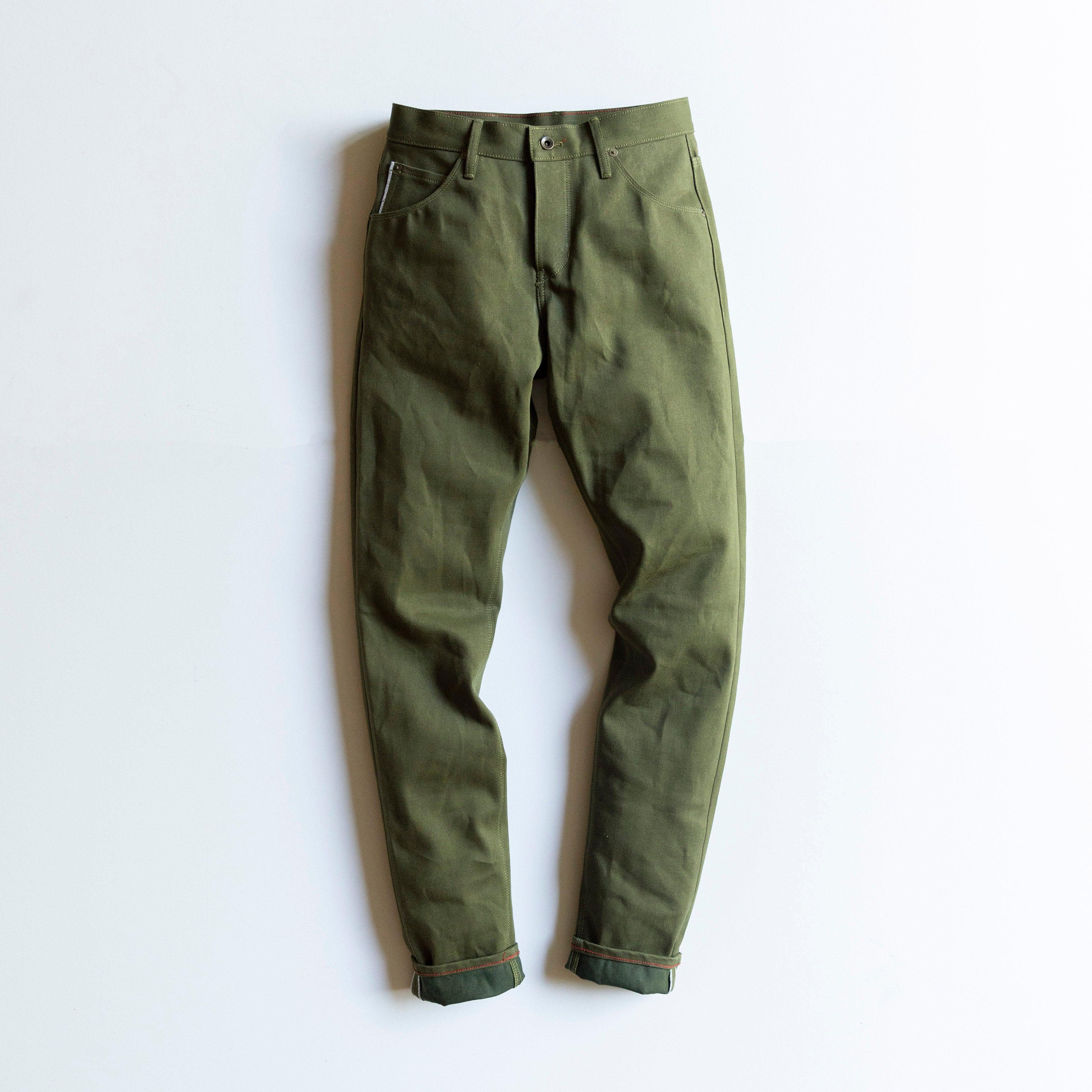 Graham | Raw Selvage | Army Product Image