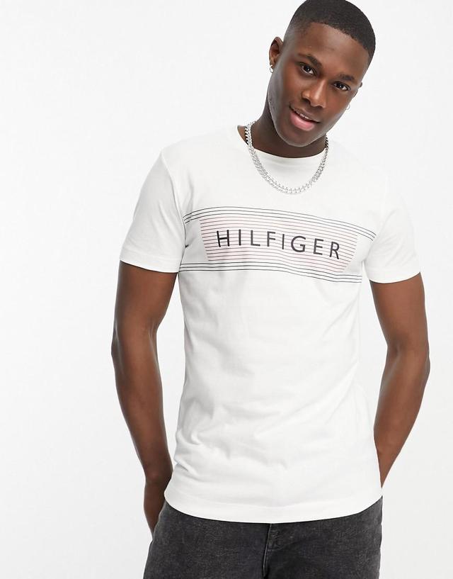 Tommy Hilfiger chest corp stripe logo t-shirt Product Image