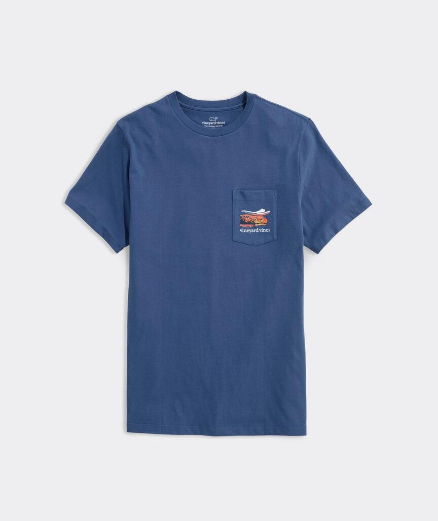 Autumn Wakes Short-Sleeve Pocket Tee Product Image