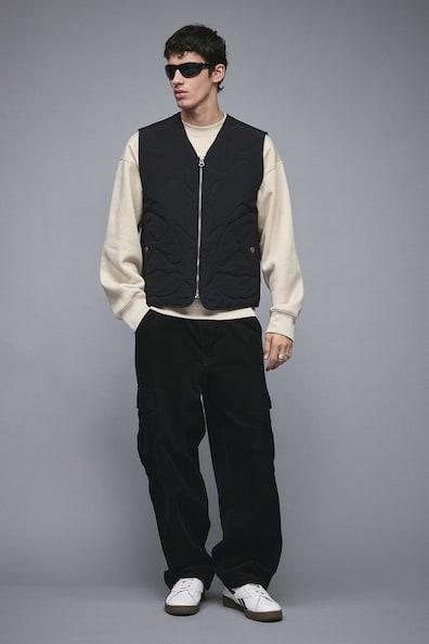 Regular Fit Quilted Vest Product Image