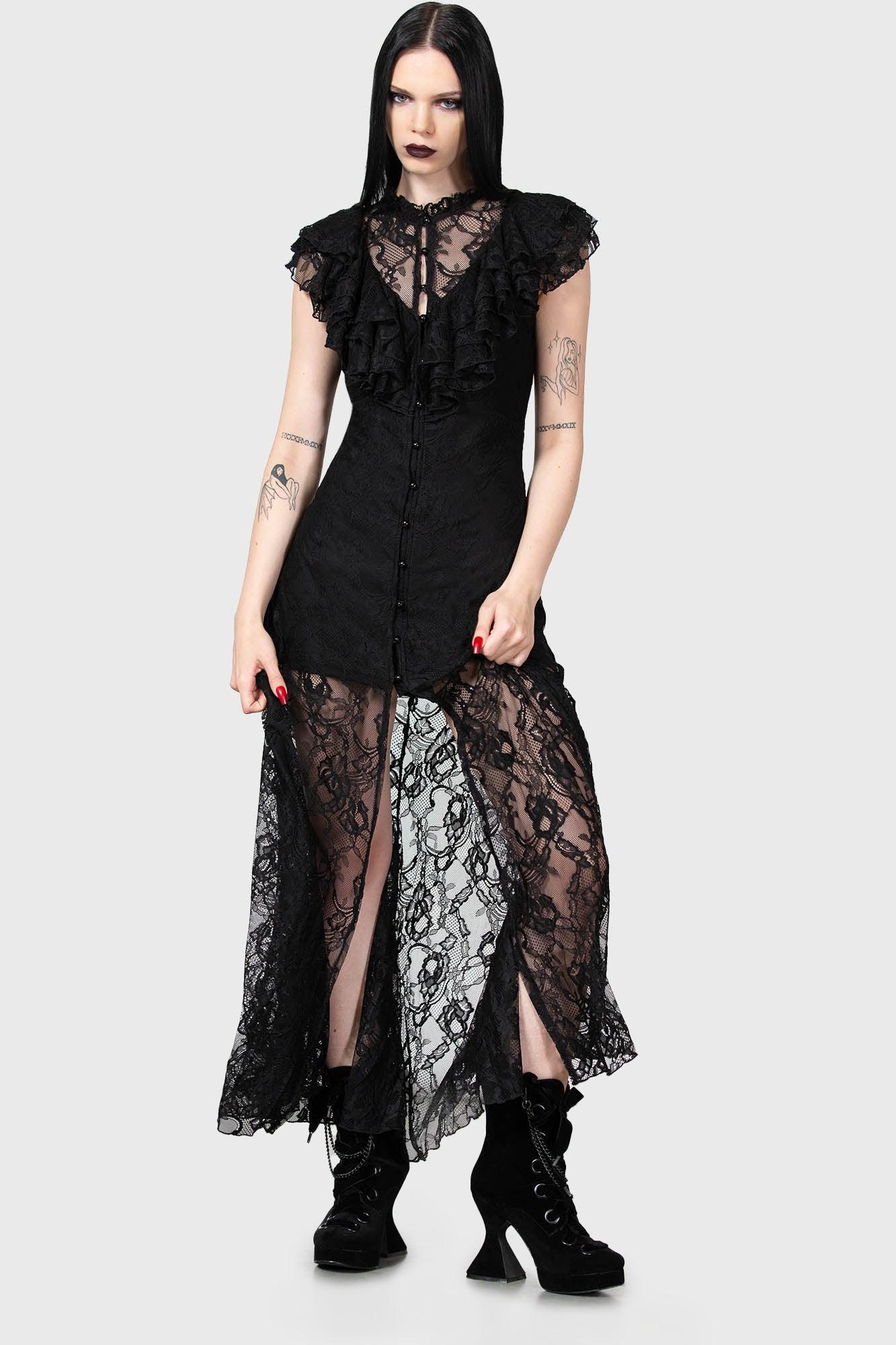 Vampire's Ball Maxi Dress Female Product Image