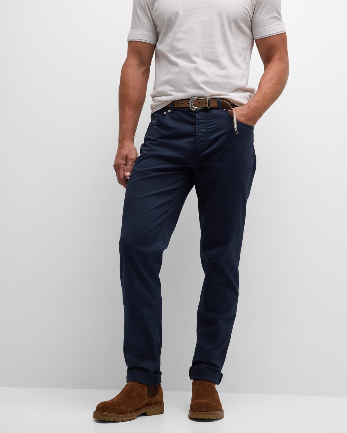 Mens American Pima Italian-Fit Chino Trousers Product Image