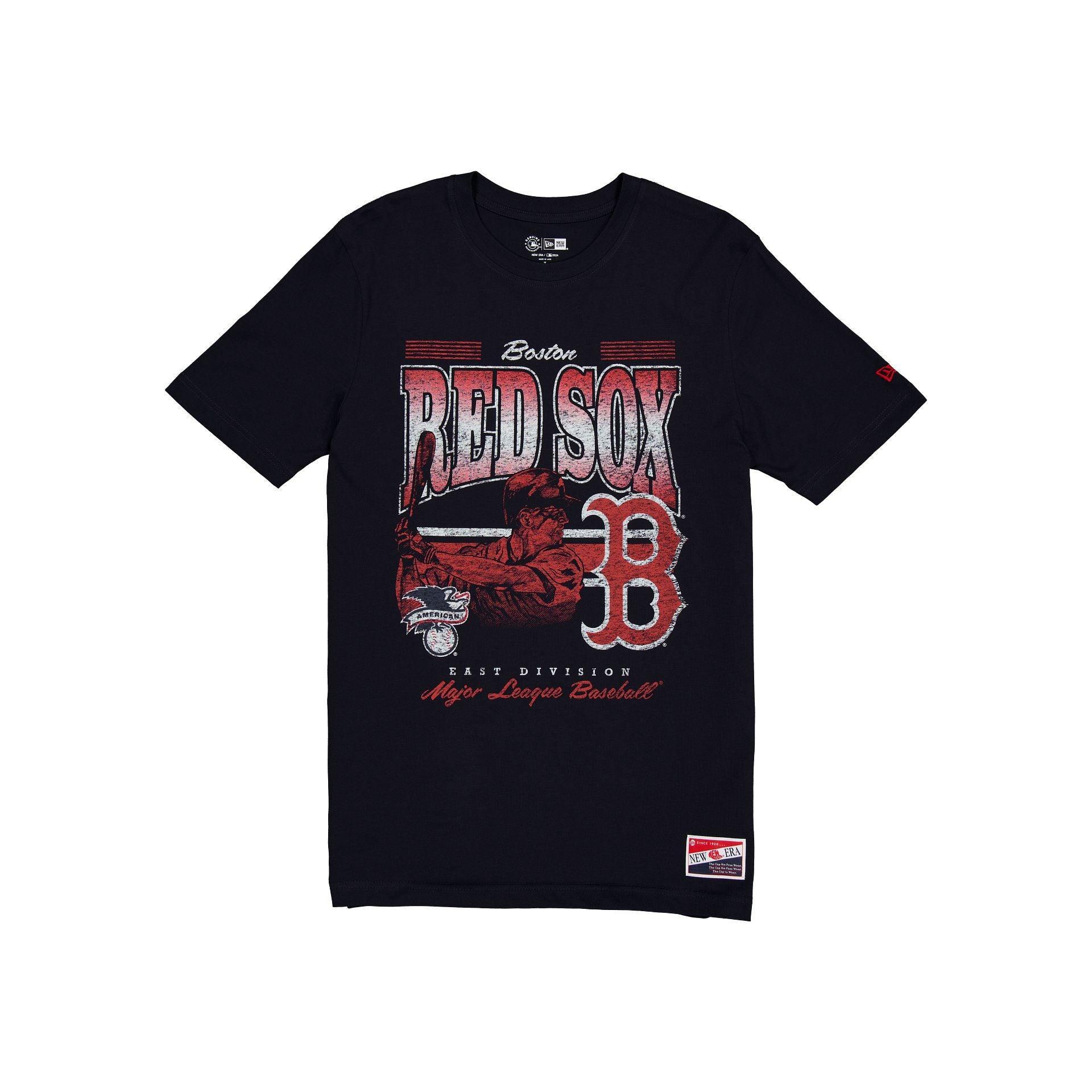 Boston Red Sox Throwback Distress T-Shirt Male Product Image