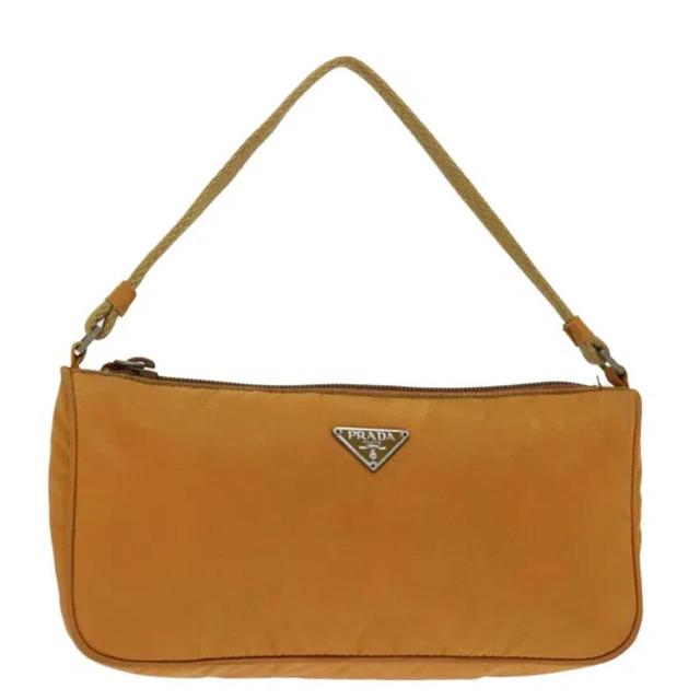 Tessuto Canvas Clutch Bag () In Orange Product Image