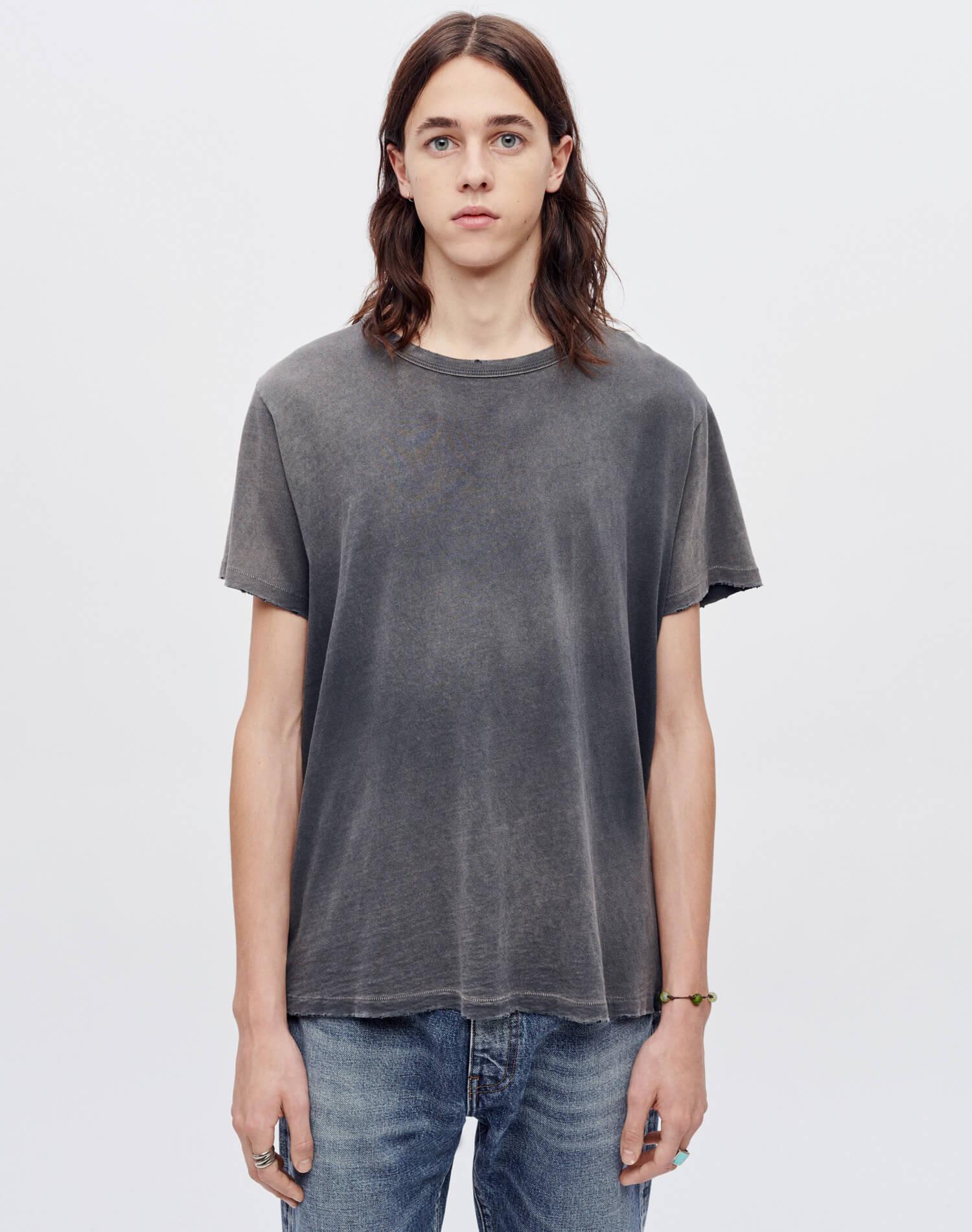 Hanes Classic Tee - Sun Faded Black Product Image